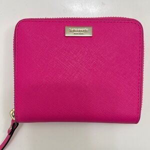 Kate Spade Pink Zip Wallet